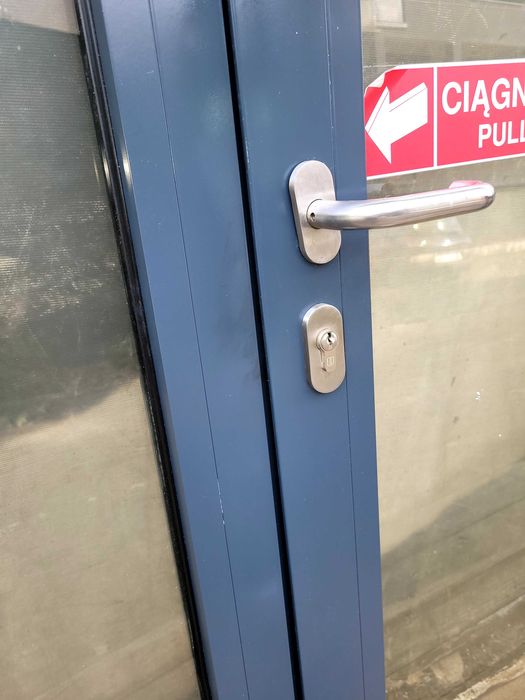 Drzwi przeciwpożarowe ppoż ei30 aluminiowe