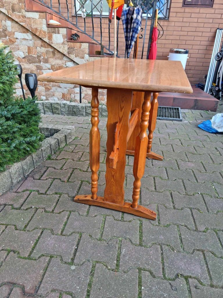Stół drewniany prl