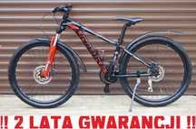 Rower górski UNIBIKE MISSION 26'. HYDRAULICZNE hamulce, amortyzacja !!