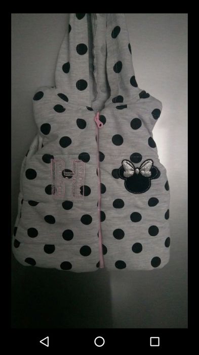 Bezrękawnik dla dziewczynki