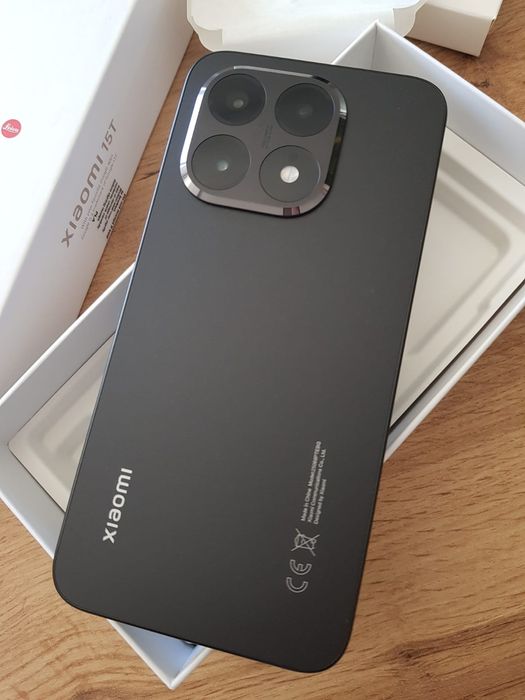 Xiaomi 15T 5G 256gb/12gb Black - 3 anos de garantia