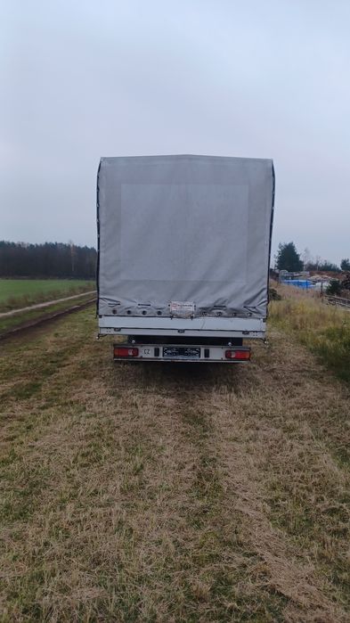 Kompletna skrzynia z plandeka