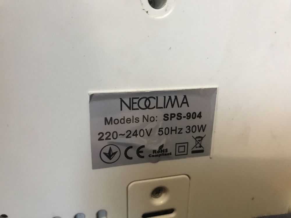 Зволожувач повітря NEOCLIMA SPS 904