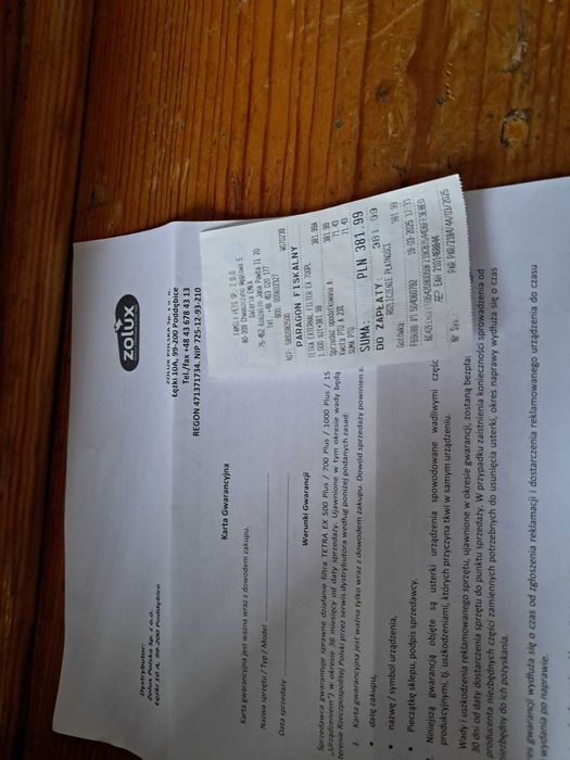 Sprzedam filtr do akwarium