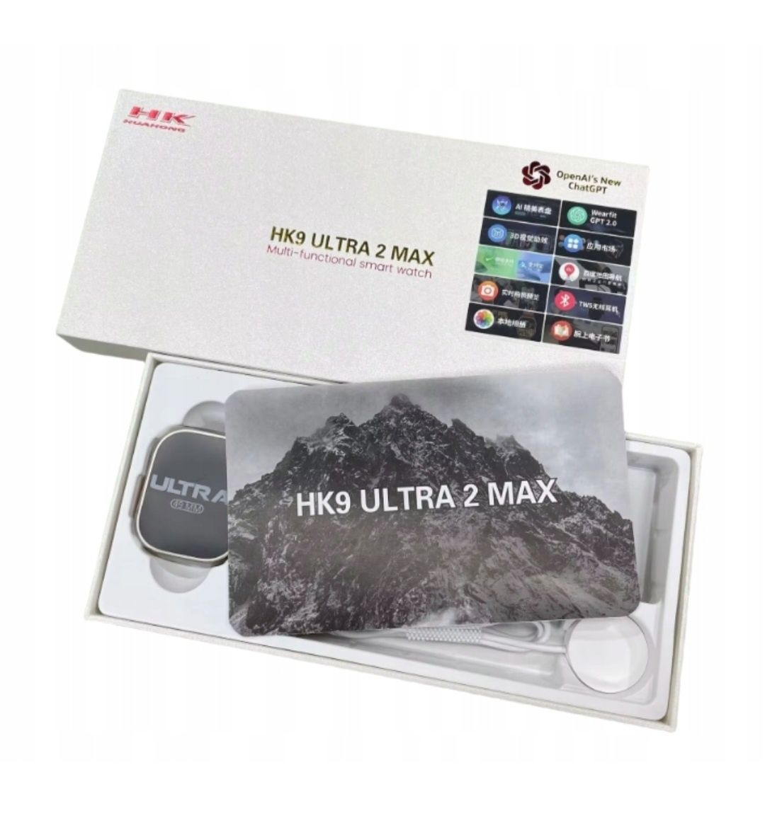 Smartwatch HK9 Ultra 2 Max nowy
