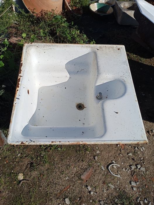 Polibans ferro fundido 80cm quadrados 3