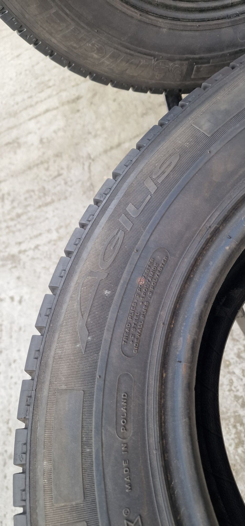 Літо 235/65/R16C 4шт 7.5 мм Michelin Agilis Колеса Резина Шини Склад