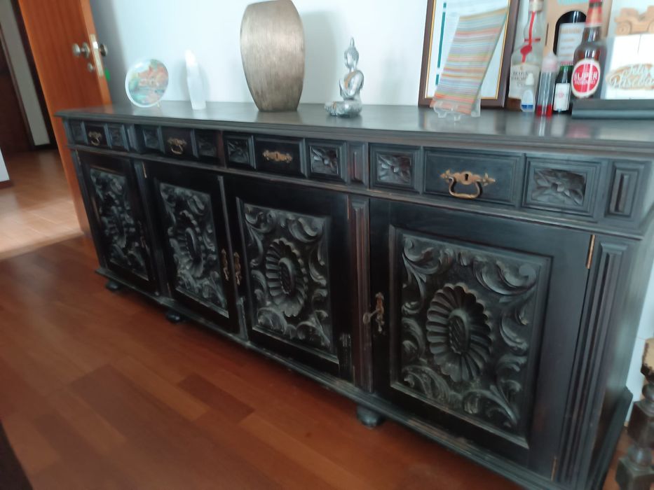 Mobília de sala antiga