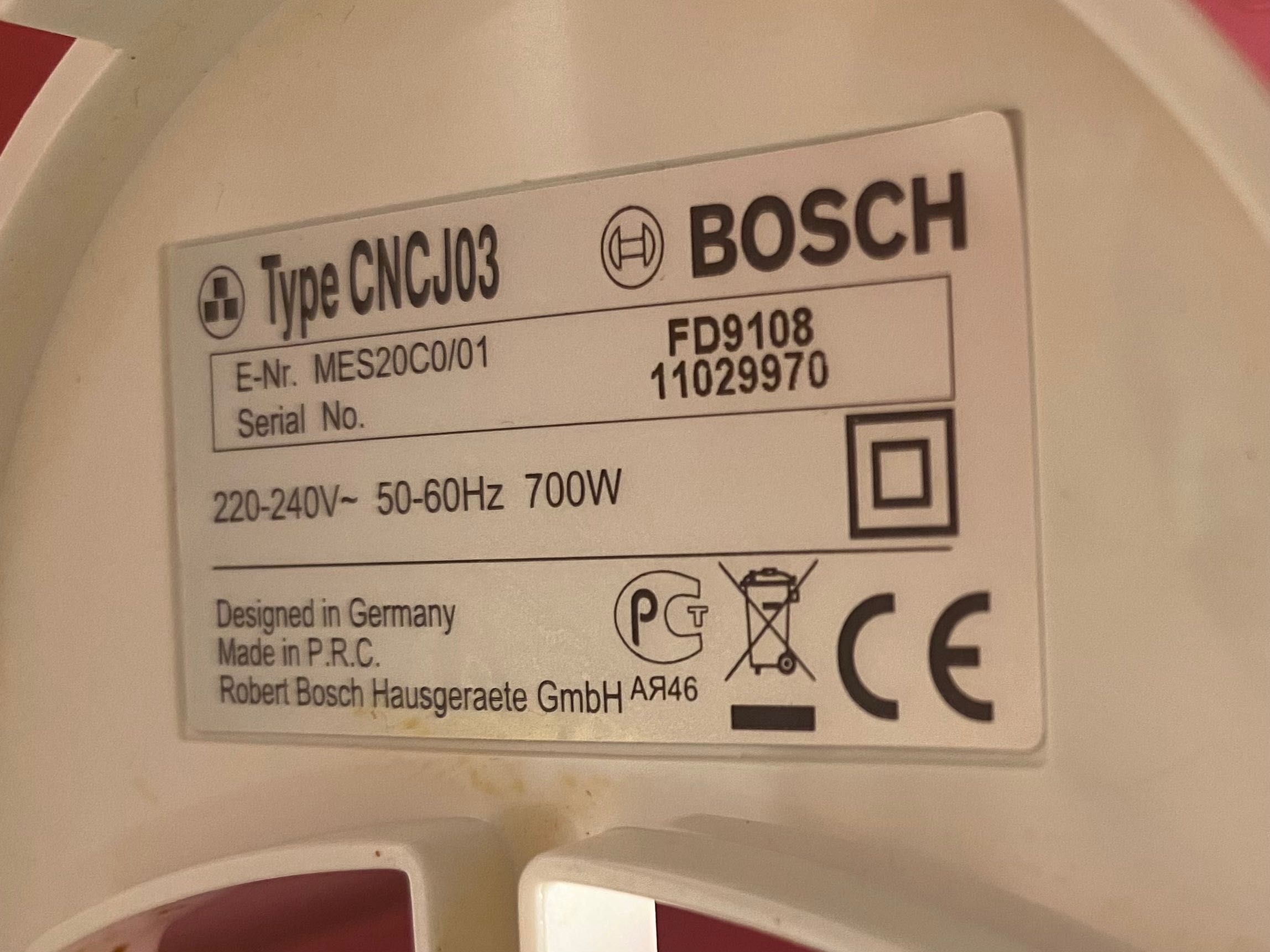 Sokowirówka BOSCH MES20C0/01 CNCJ03