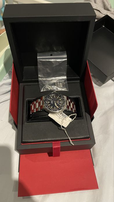 Relogio Oris TT1 GMT world-time bezel