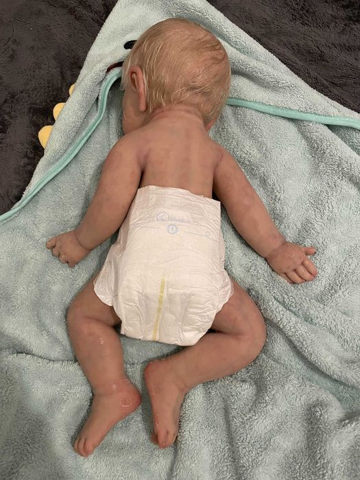 Reborn silicone menino