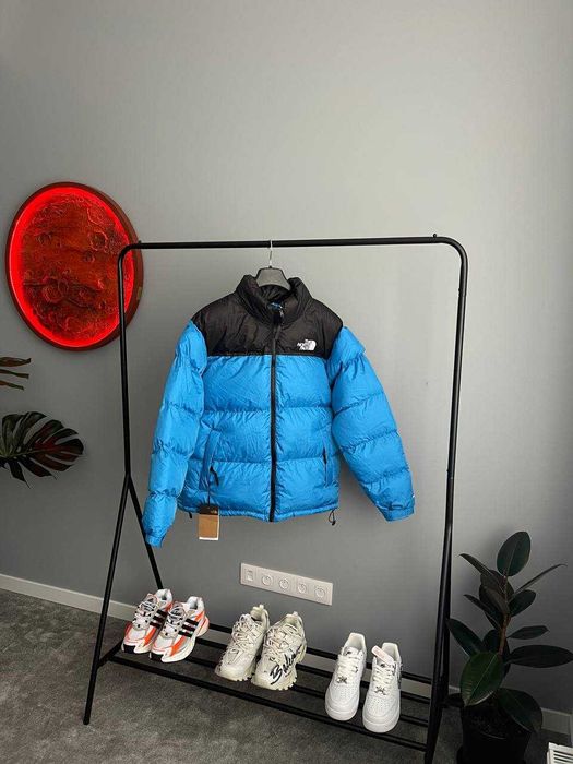 Чоловіча зимова куртка The North Face 700 Blue Black (S-XL)