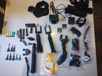 Kamera sportowa GoPro Hero 9 Black karta 256GB duży zestaw akcesoriów