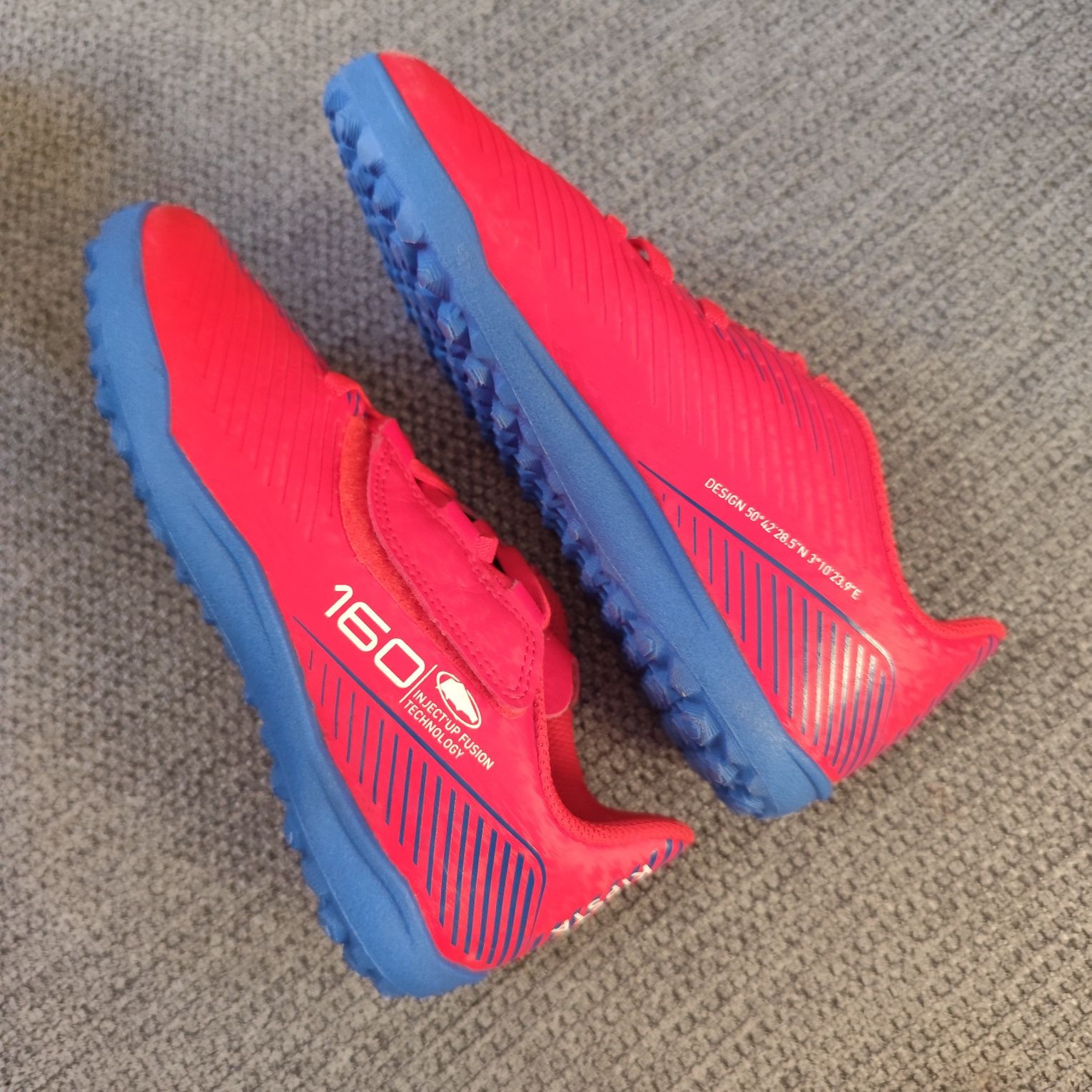Buty do piłki nożnej dla dzieci Kipsta 160 Easy AG/FG roz. 32
