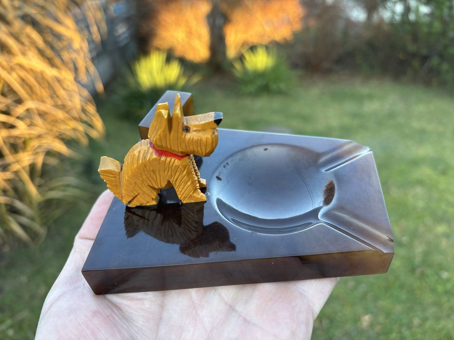 Popielniczka Bakelit Art Deco vintage design