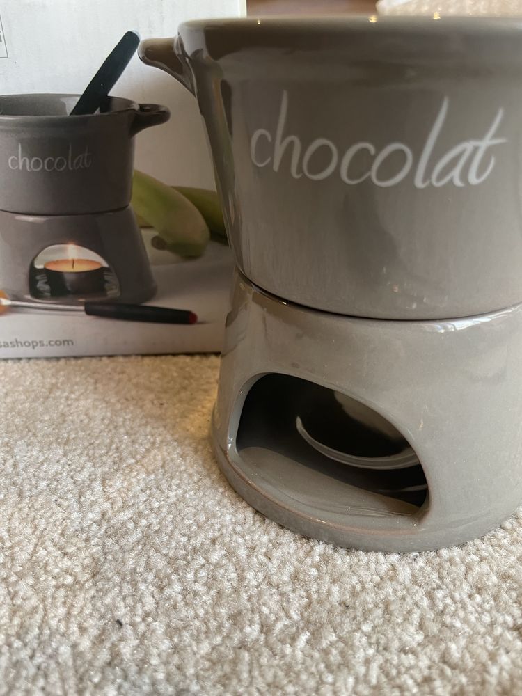 Kit Fondue Chocolate a 2 tom escuro