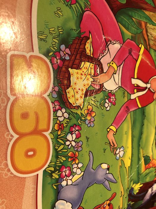 Puzzle czerwony kapturek 260 elementów