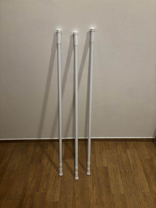 Drążek rozporowy prysznicowy regulowany do zasłony 110-200cm