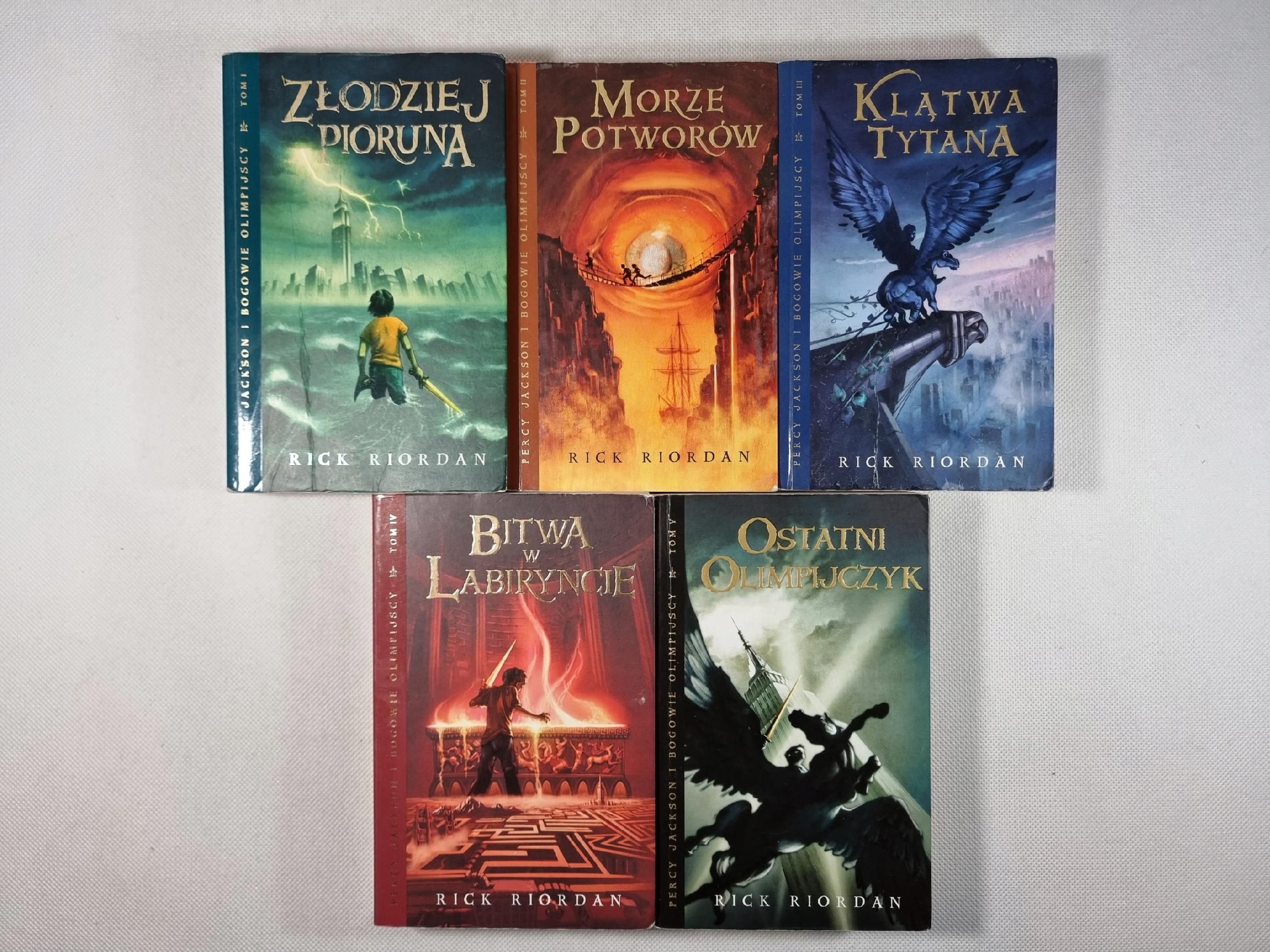 Percy Jackson i Bogowie Olimpijscy 1-5 / Rick Riordan