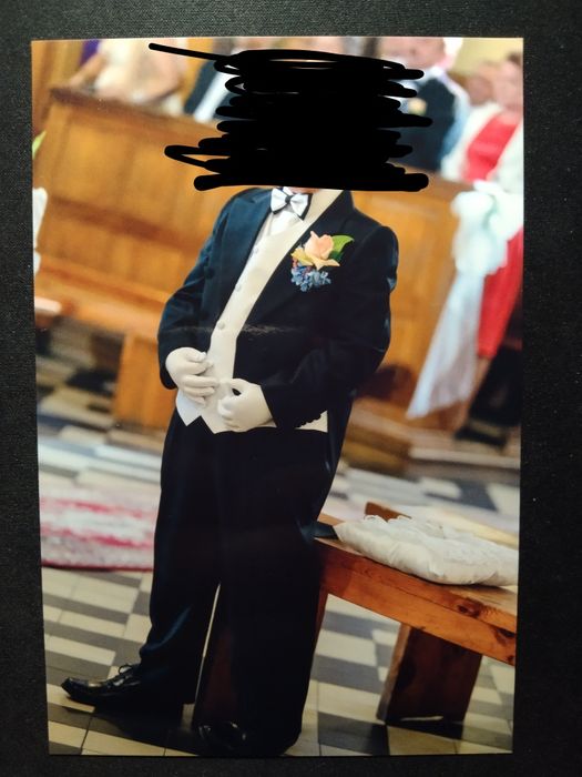 Frak chłopieńcy na 140cm