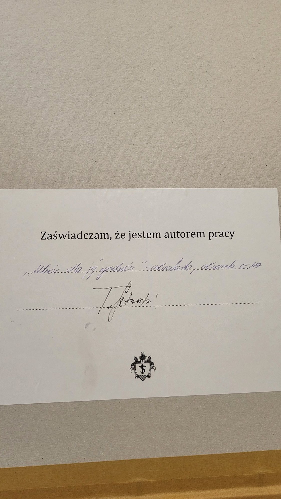 Akwaforta Akwarela Tomasz Sętowski "Utwór dla jej wysokości" - limit