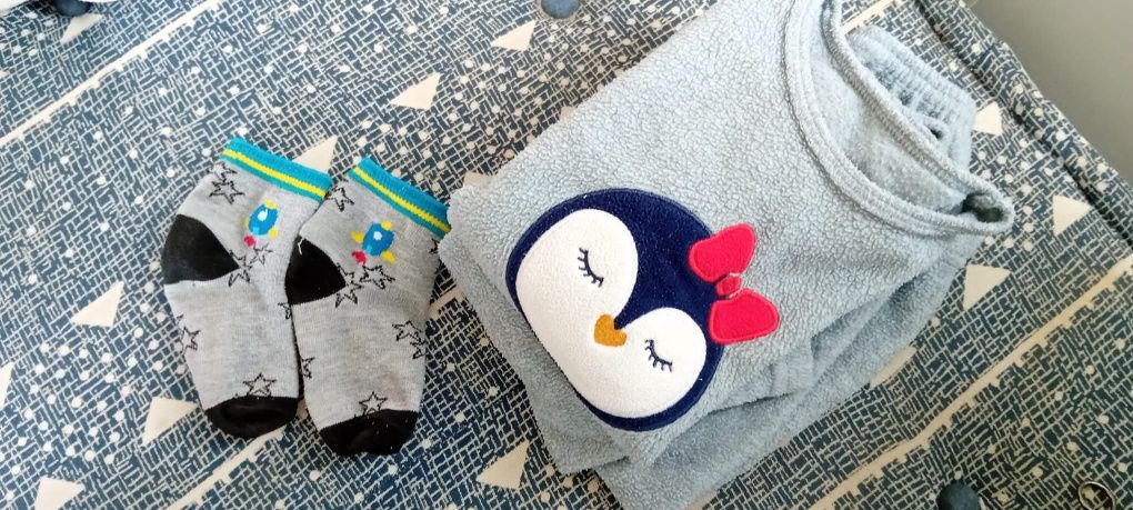 Pijama de inverno bebé ou criança 2/3 anos