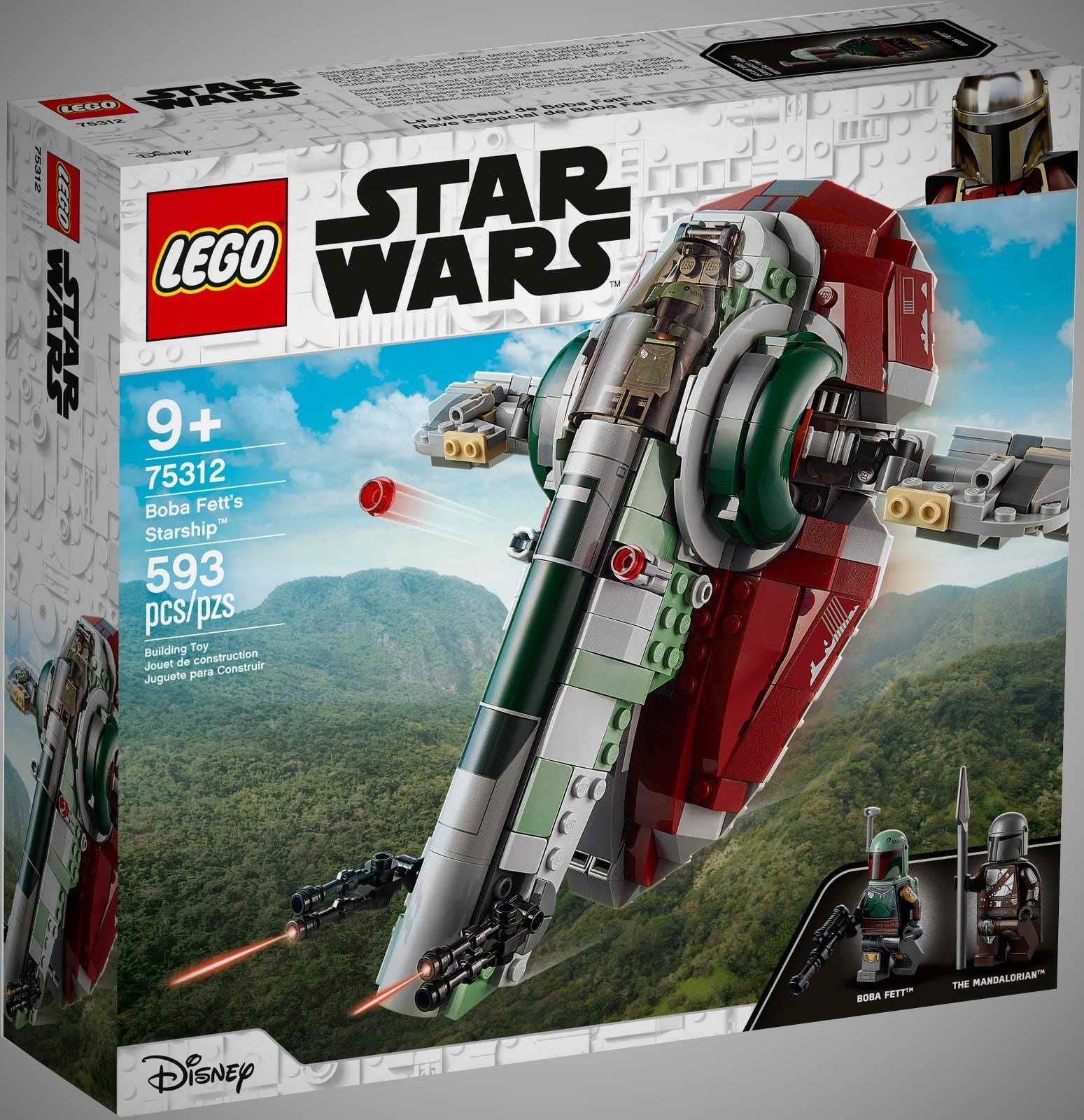 LEGO  Star Wars 75312 - Statek kosmiczny Boby Fetta Slave One