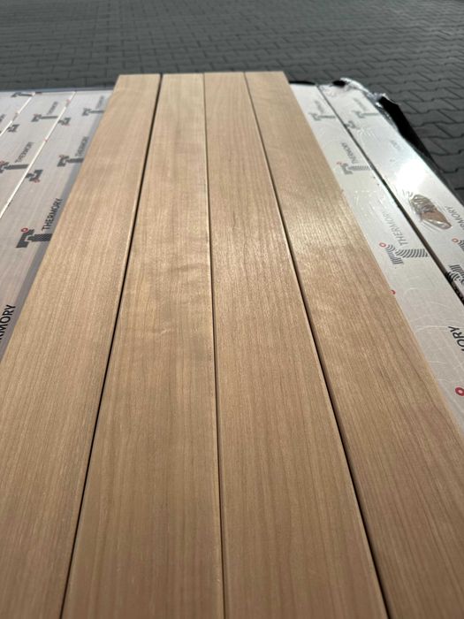 Deska Deski Osika Thermo Termo Ławki do saun sauny 28x90mm