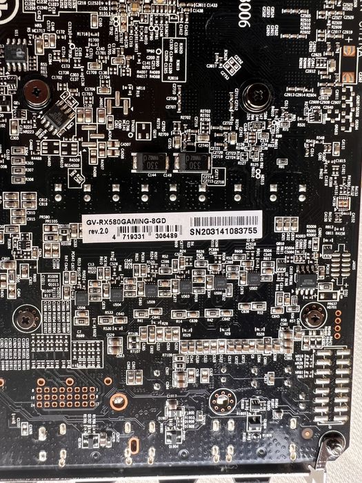 Відеокарта Gigabyte RX580 8Gb