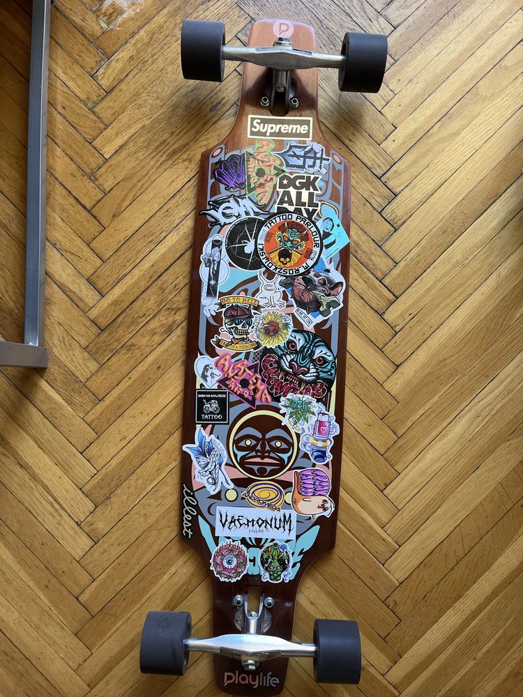 Longboard prawie nieuzywany