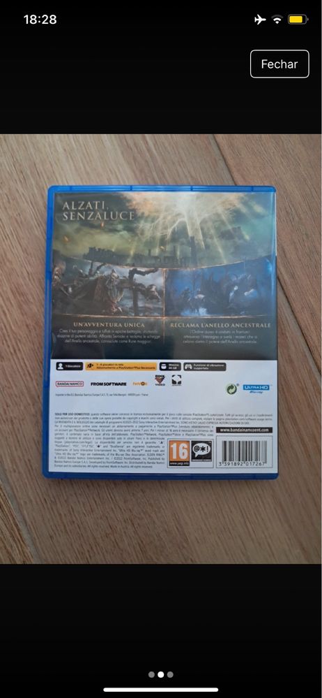 Elden Ring PS 5.