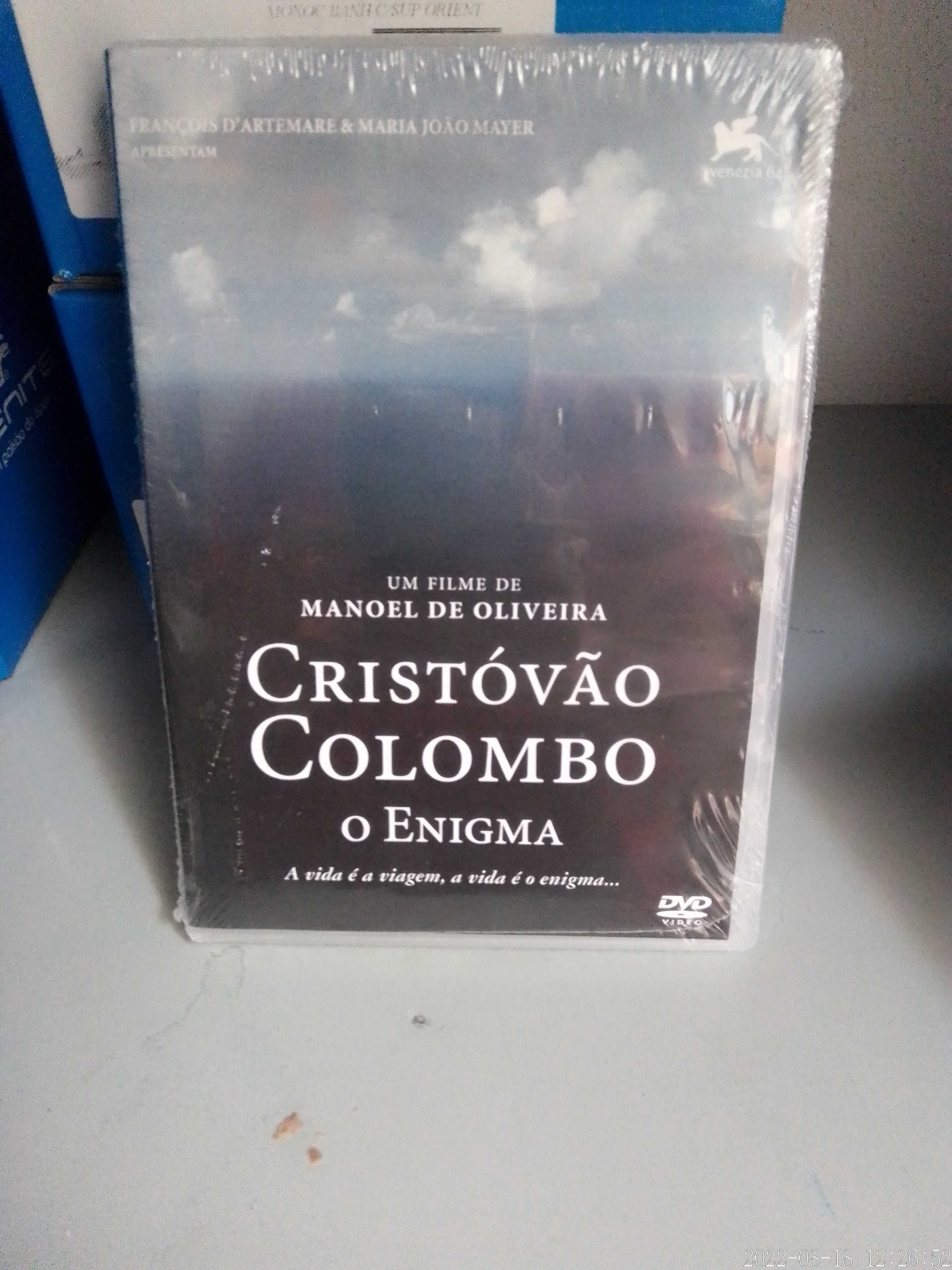 Dvd NOVO Cristóvão Colombo O Enigma SELADO Filme de Manoel de Oliveira