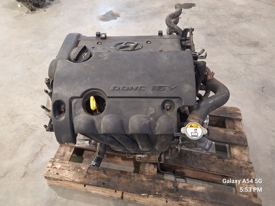 Silnik kompletny 1.4 Benzyna G4FA 87 tys. Kia Ceed Hyundai I30