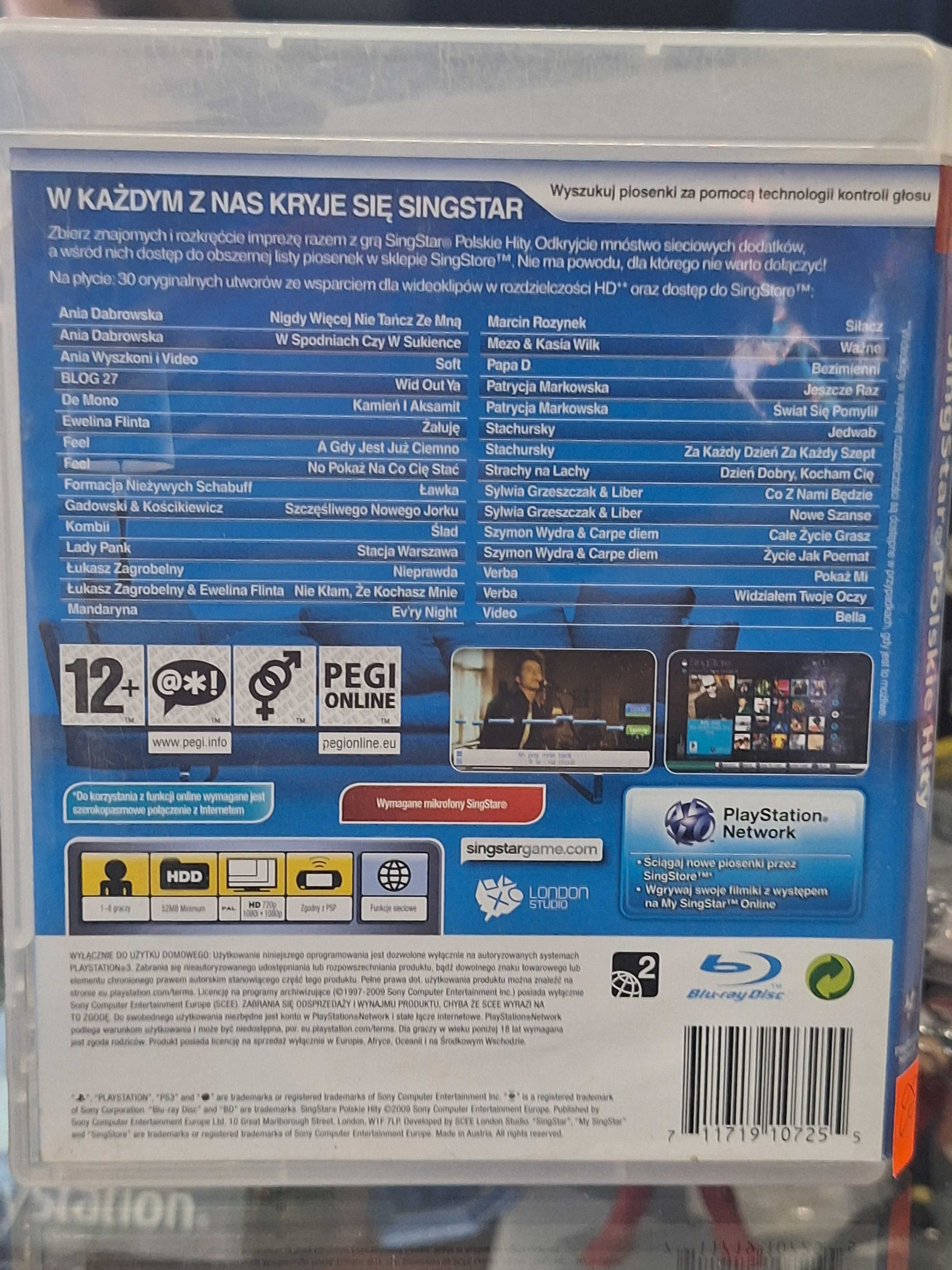 SingStar Polskie Hity PS3, BDB, CentrumGrania