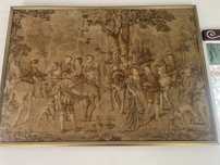 Gobelin stary z rama
