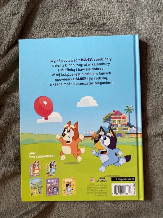 NOWA Książka Bluey Bajki 5 minut przed snem