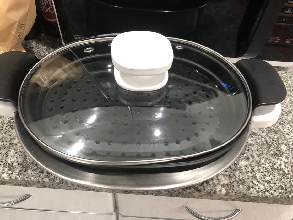 Robot de Cozinha Moulinex i-companion HF 900 + acessórios