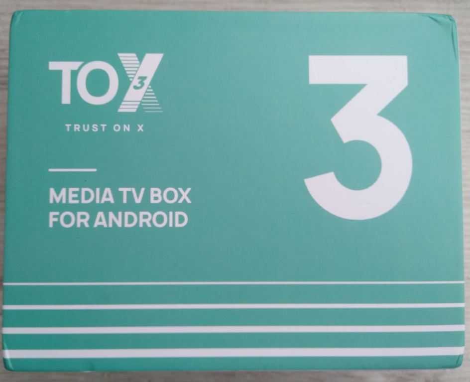 4/32Гб Android TV box Tox3 ТВ бокс, медиаплеер.  Новый.