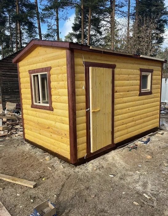 Баня мобільна від виробника під ключ!