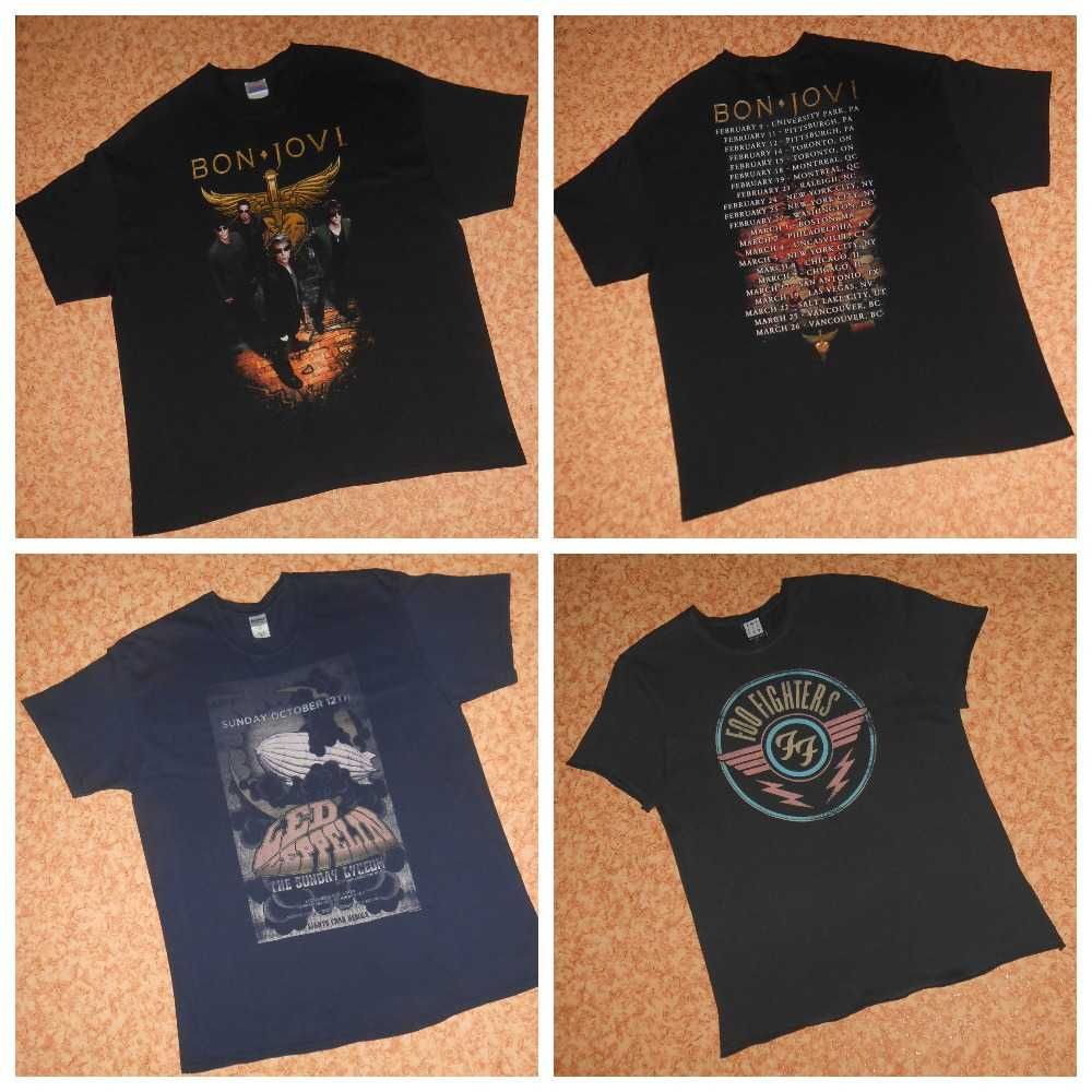 Футболки Ramones Nirvana Kiss Iron Maiden Def Leppard Joy Division ін