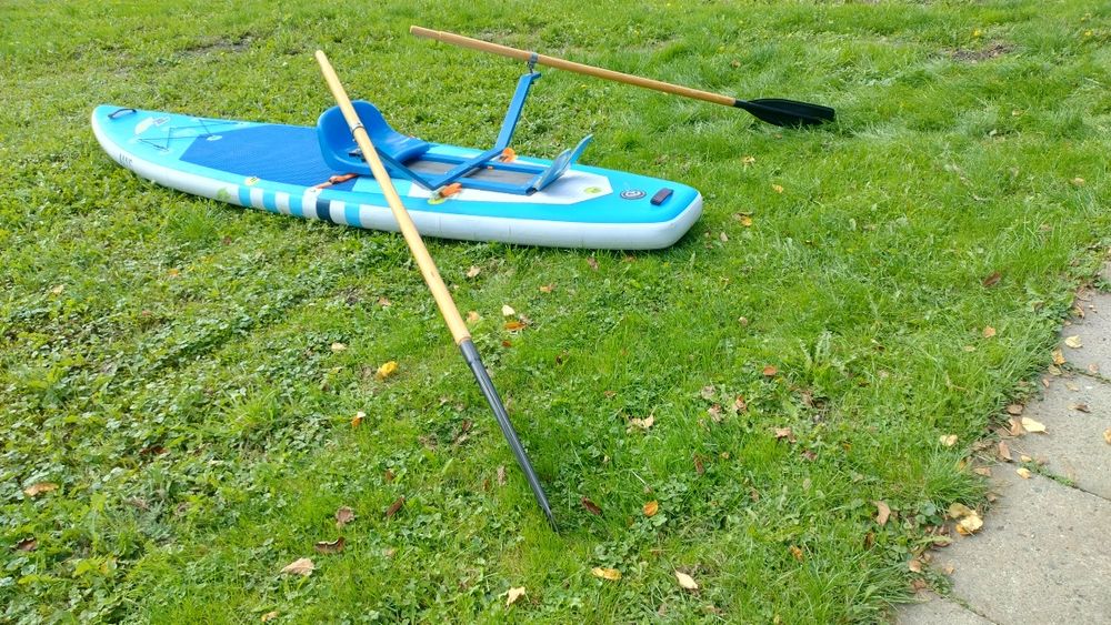 SUP + zestaw do wiosłowania