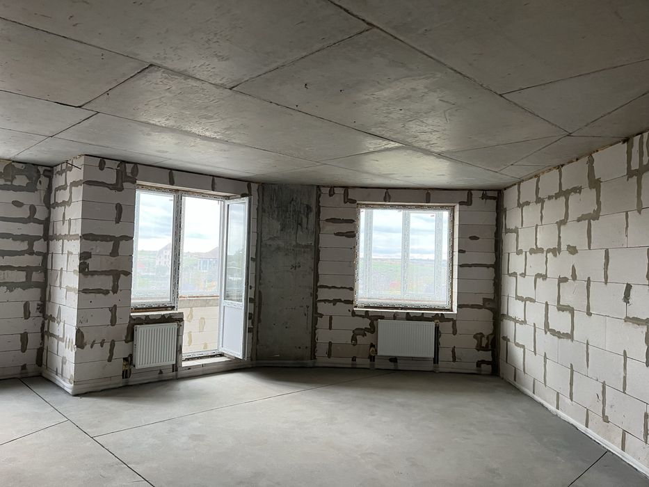 Сучасна видова однокімнатна квартира 52 м²,