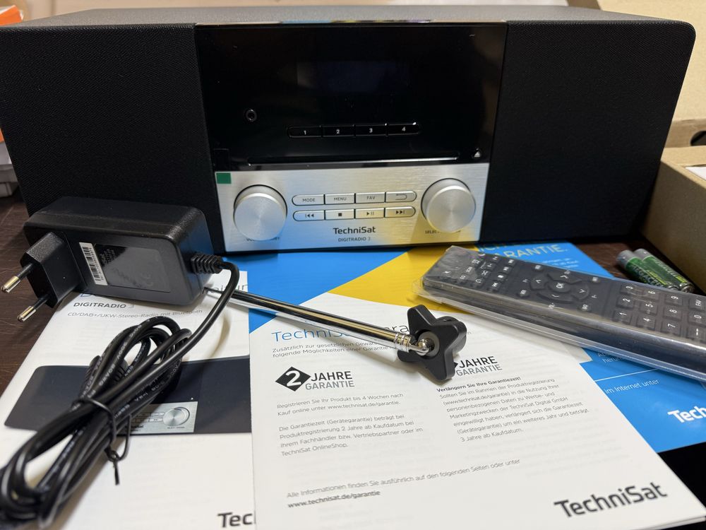 Radio cyfrowe TECHNISAT Digitradio 3 DAB FM CD USB DAB+