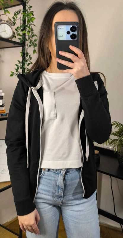 Bluza czarna damska F&F rozmiar S