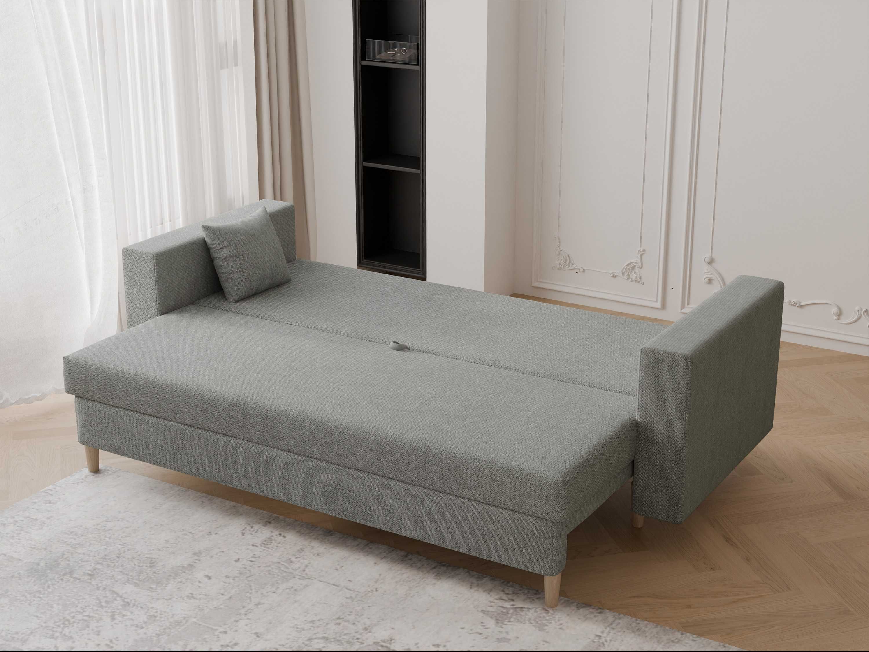 Sofa Rozkładana/ Sofa z Funkcja Spania/ Sofa z Pojemnikiem Na Pościel