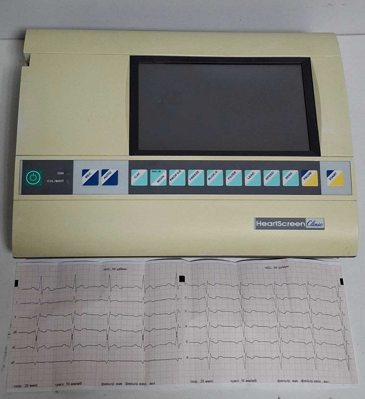 Електрокардіограф Heart Screen Clinic екг кардіограф