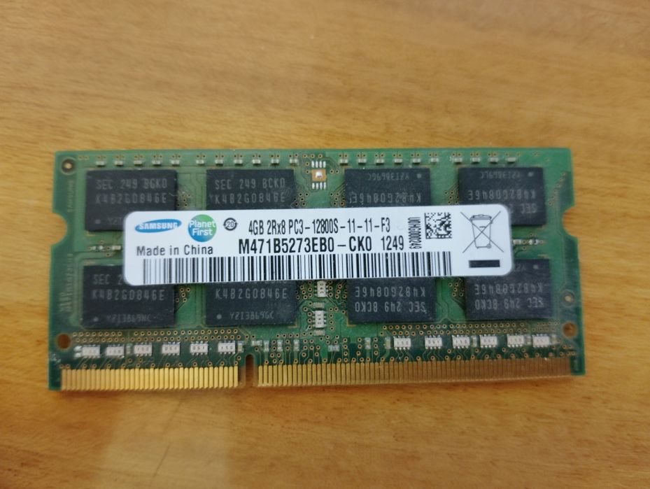 Pamięć ram 4GB do laptopa