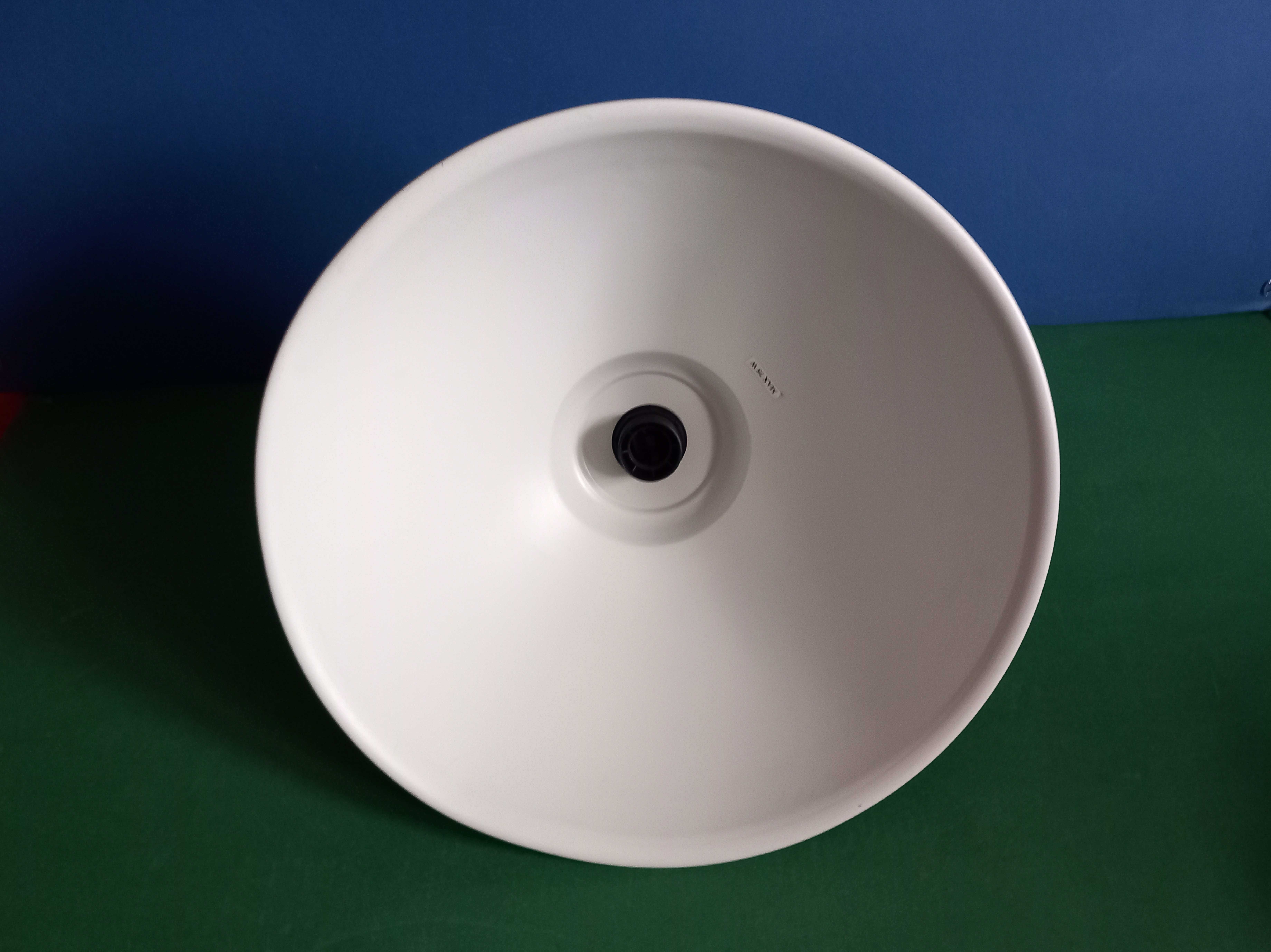 Oprawa metalowa Lampa wisząca IKEA kremowa śr. 38cm
