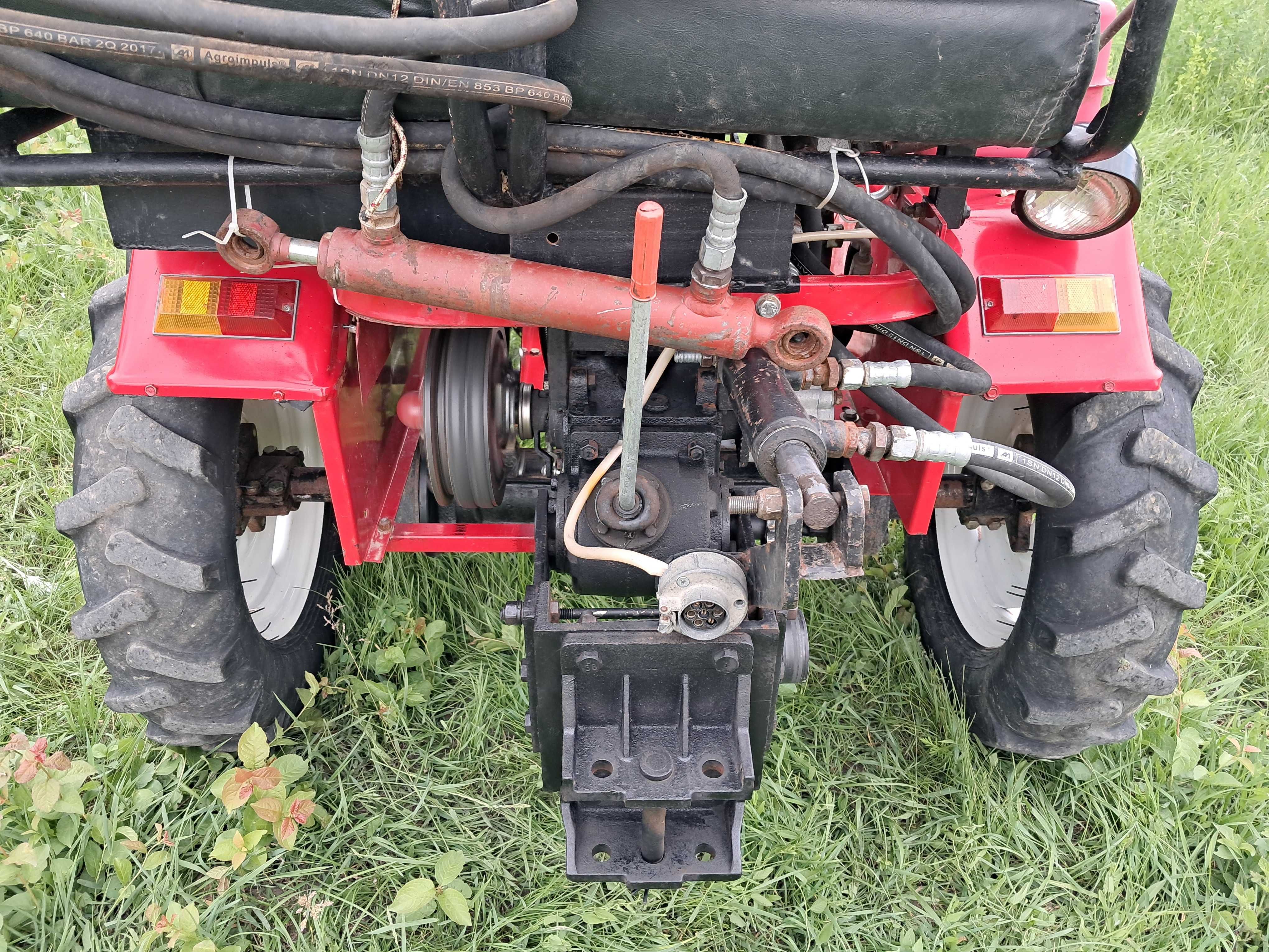МініТрактор FORTE MT-161LT 15л.с в комплекті фреза, копалка, косілка.