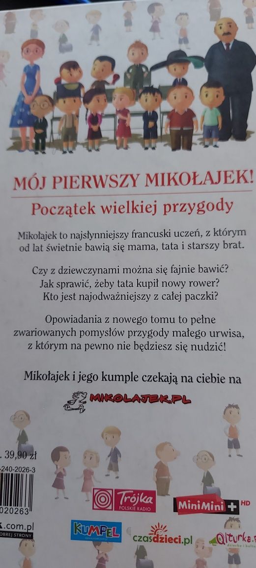 Najnowsze przygody Mikołajka Książka twarda oprawa